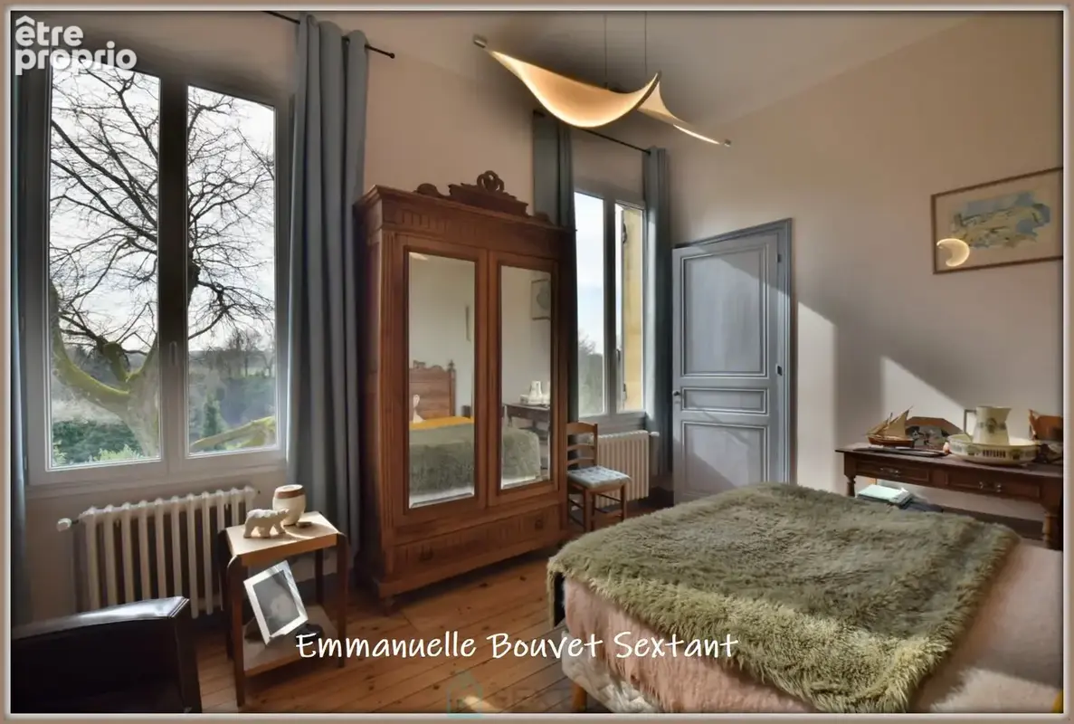 Superbe maison bourgeoise, proche Bergerac, très beaux volumes, jardin, garage, car-port, piscine, solarium, accès voie verte - photo 17