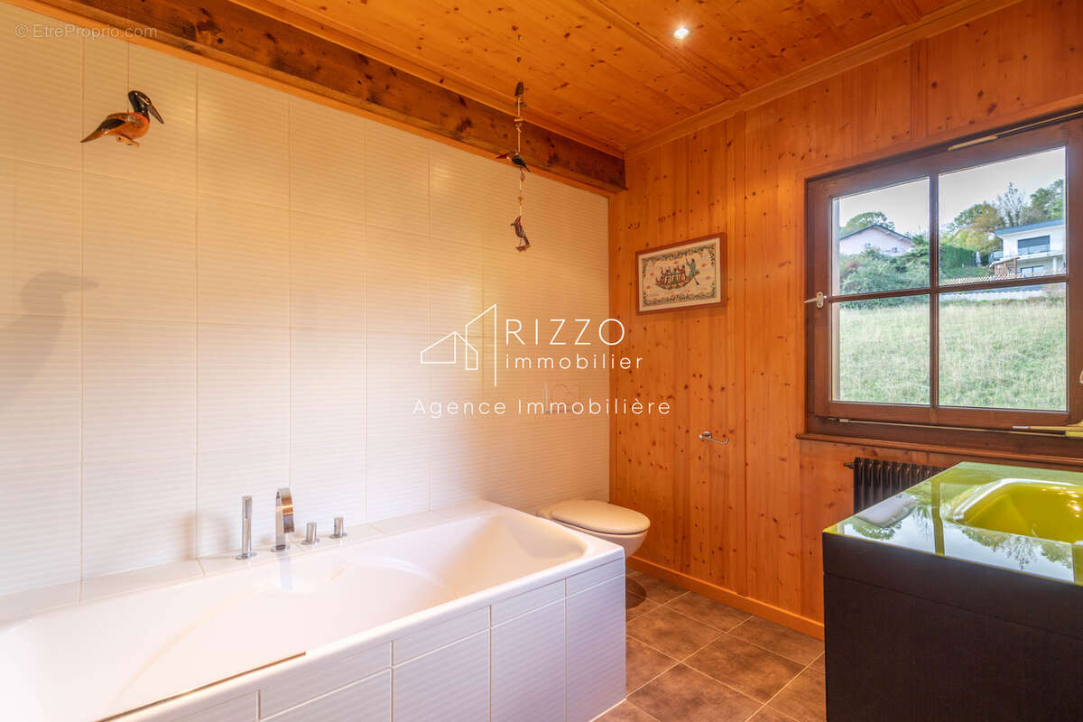 Chalet avec vue exceptionnelle Lac Léman & Mont Blanc   2 logements   227 m2 - photo 40
