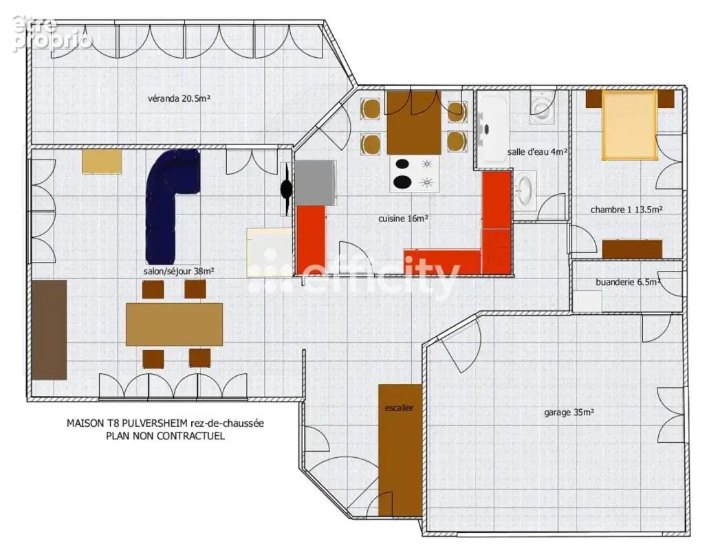 Maison 8 pièces 209 m² à vendre à Pulversheim (68840) - photo 3