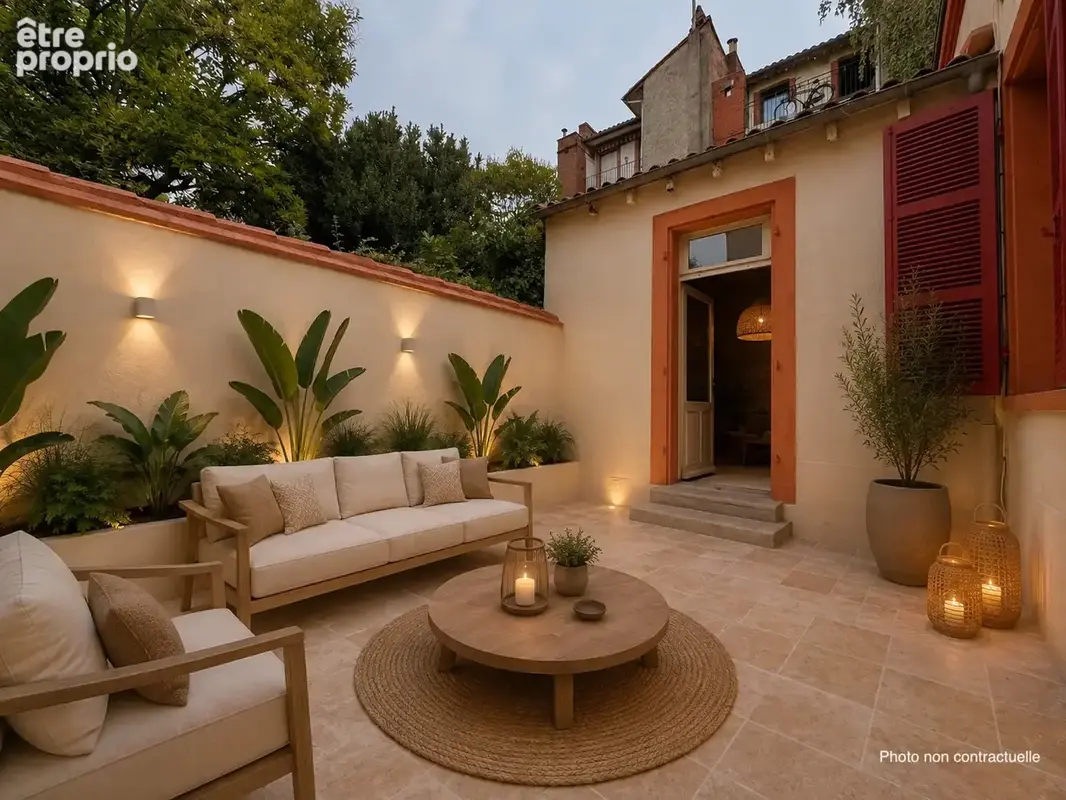 TOULOUSE - Quartier les Chalets - 2 Pièces 37,36 m2 - Cour privative - photo 2