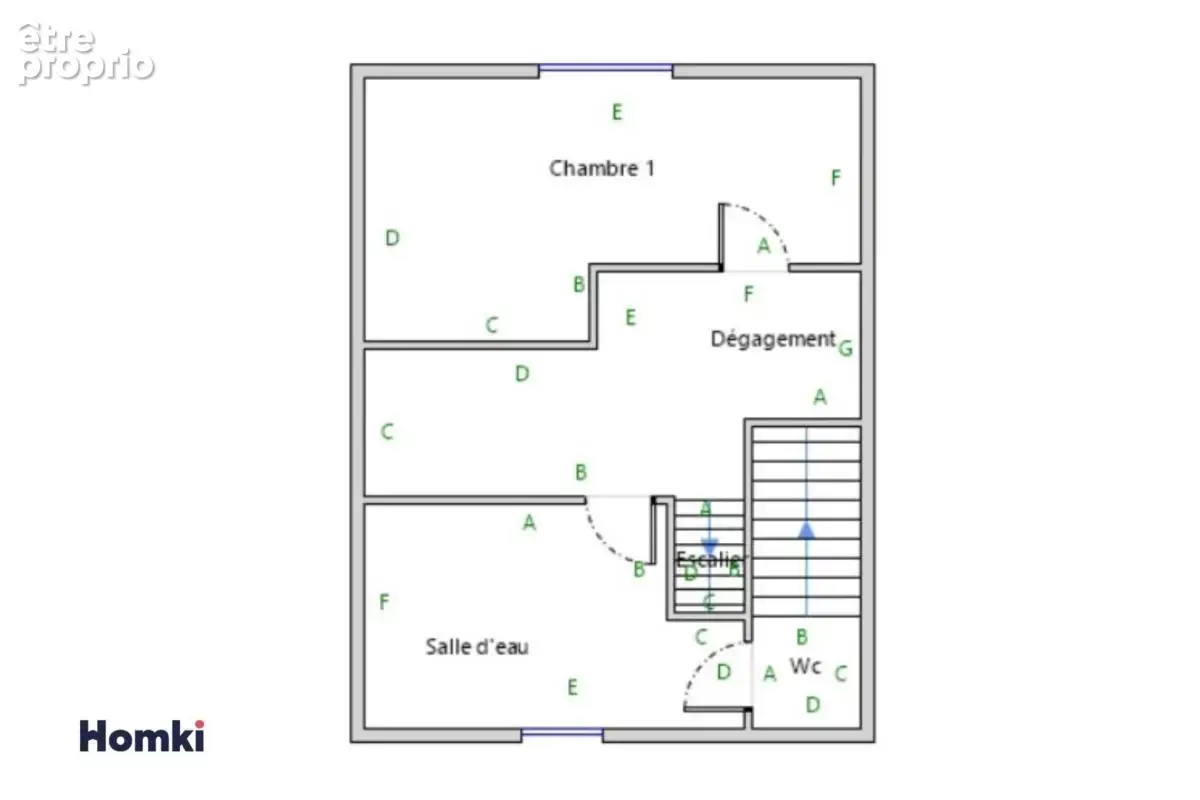 DPE C  appartement rénové  3 pièces de 90m avec balcon - photo 14