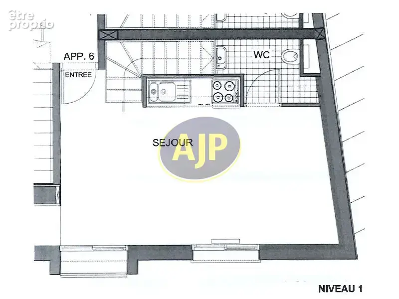 Appartement T2 Duplex 33 m² - photo 5