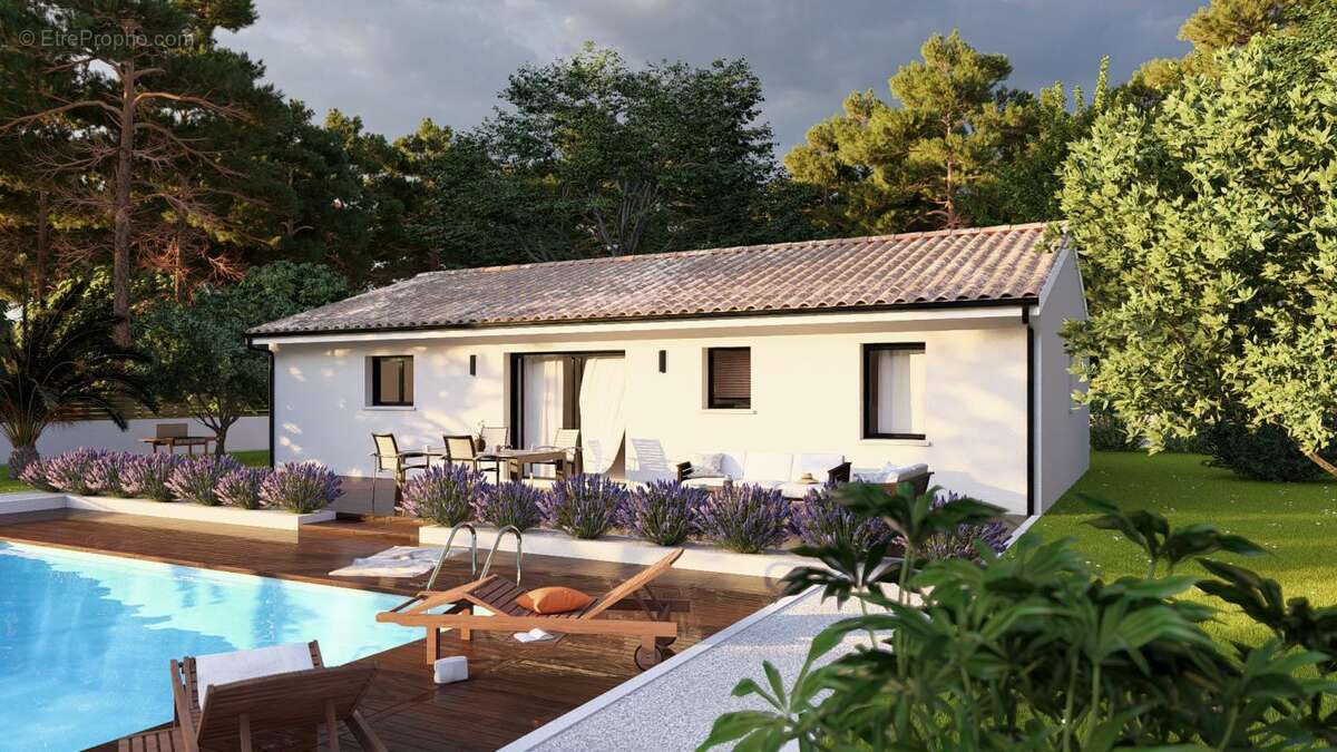 Terrain à SAINT-GERMAIN-DU-PUCH