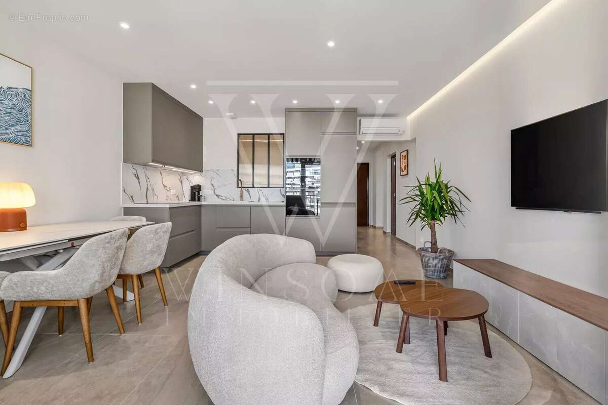Appartement refait à neuf T3 / Terrasse / Parking commun privé / Cannes Montfleury - photo 3