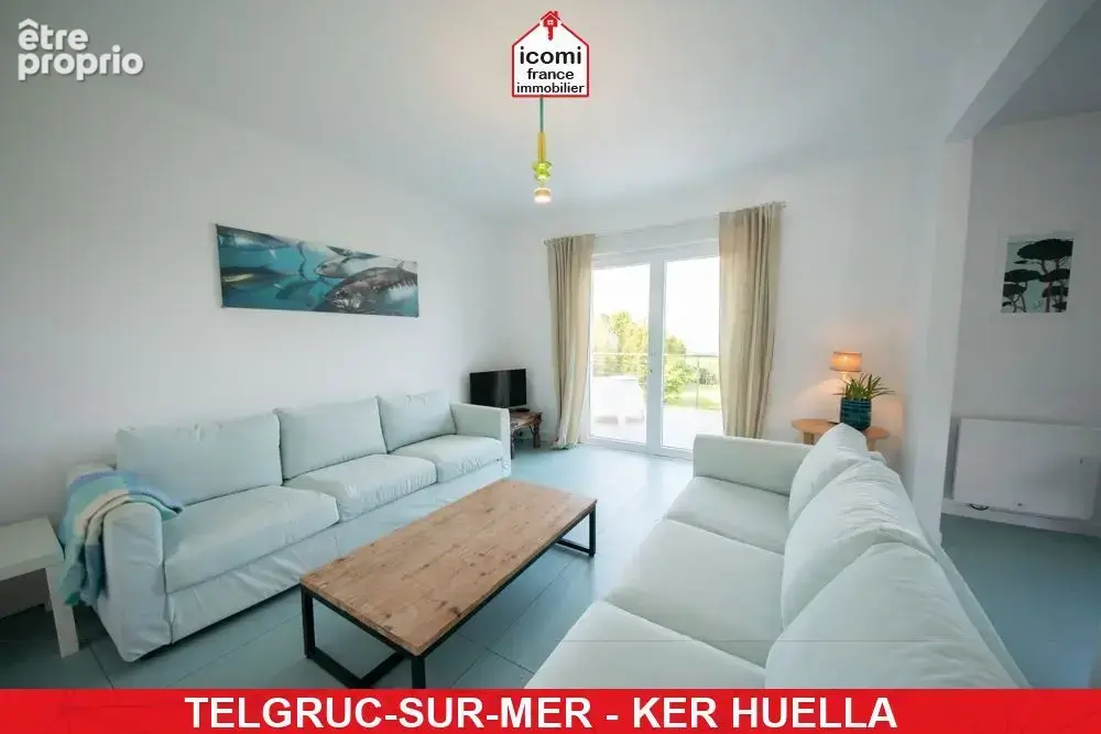 Finistere - telgruc-sur-mer (29560) - a vendre - maison 124 m2 carrez (164 m2 utiles) - 3 chambres ( 6 possibles)  - vue mer - j - photo 2