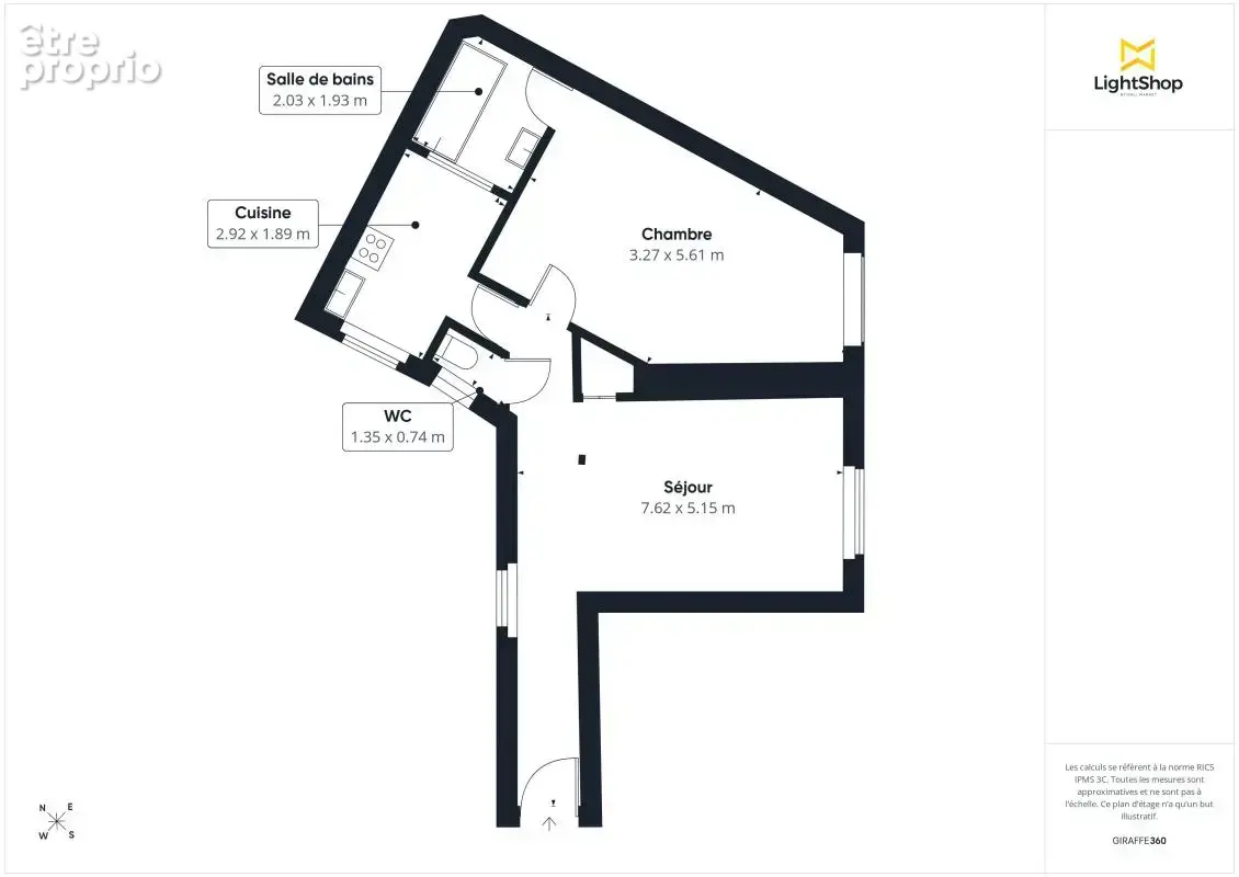 Appartement 2 pièces, 49 m² - cave - Rue Bartholdi, Boulogne-Billancourt - photo 18