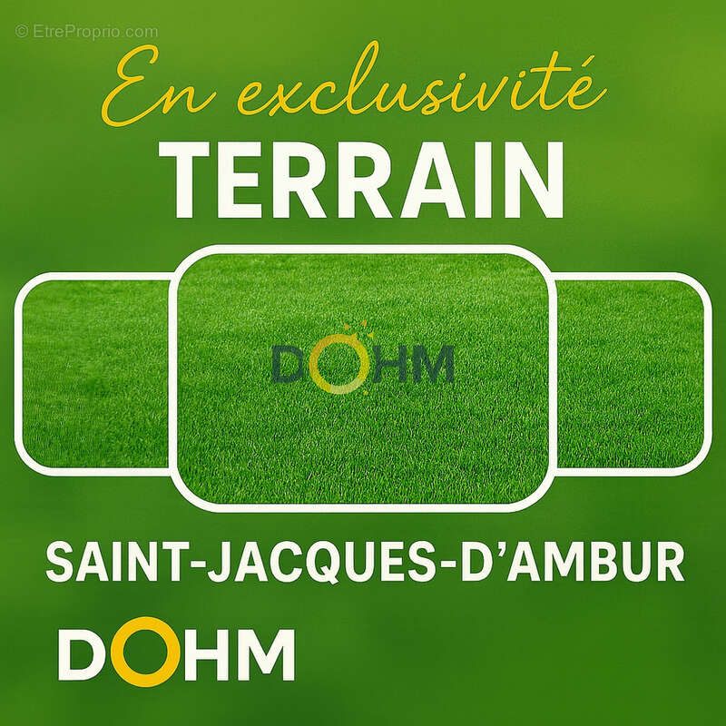 Terrain à SAINT-JACQUES-D'AMBUR