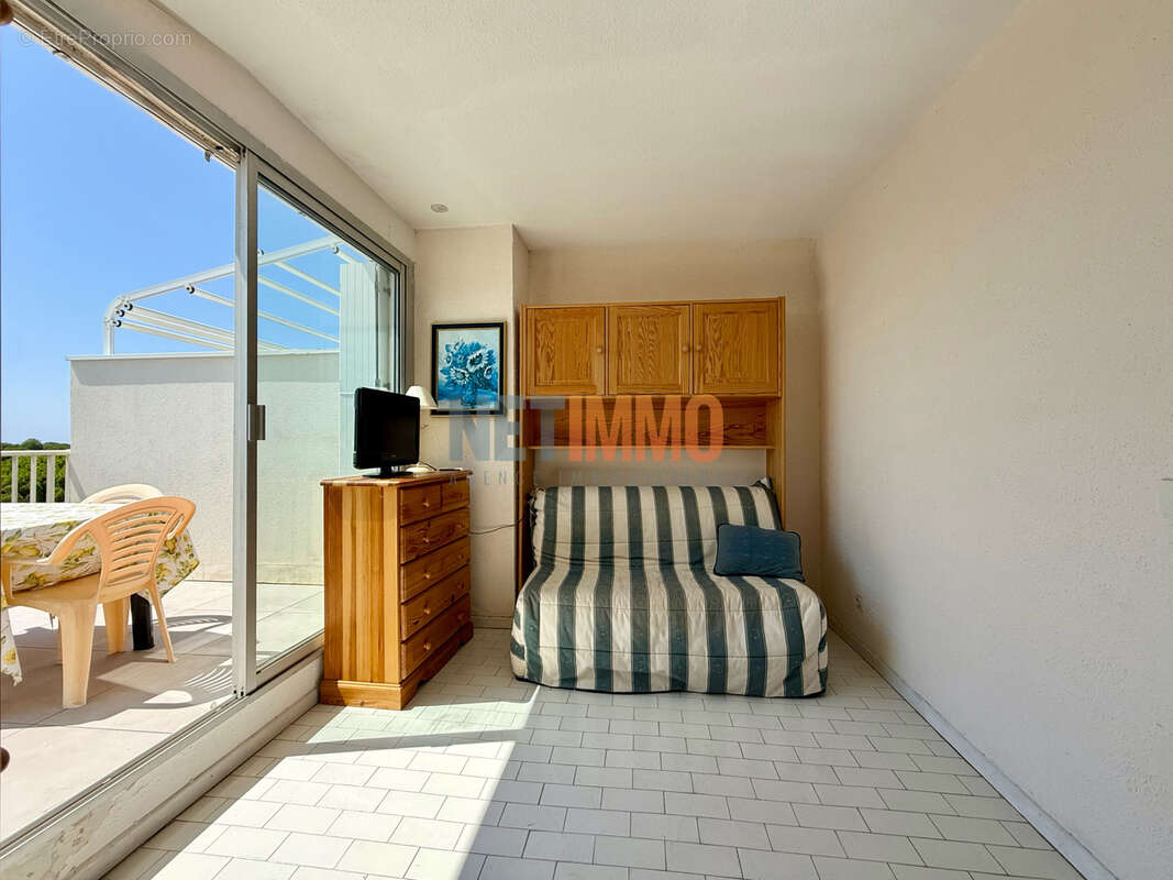 Studio 4 places dernier étage - terrasse 20 m2 + parking - photo 2