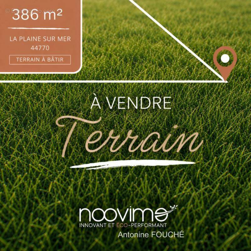 Terrain à LA PLAINE-SUR-MER