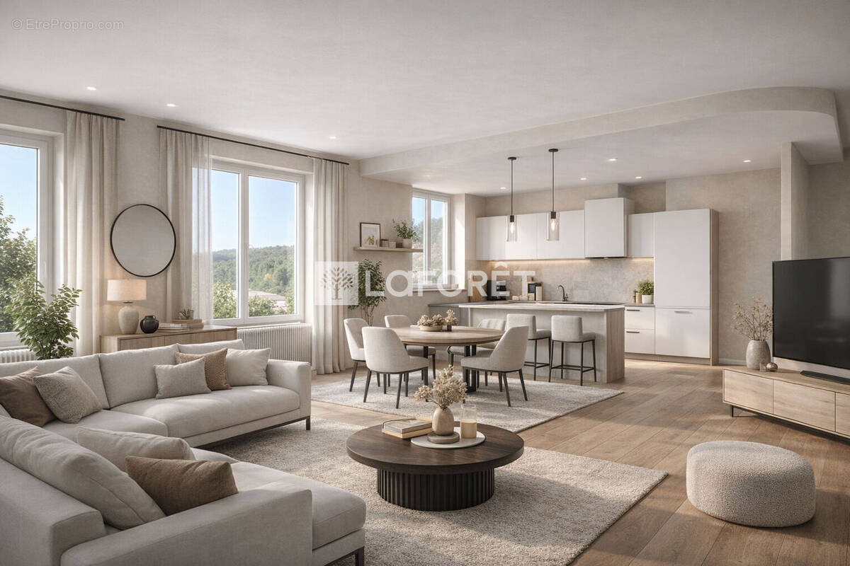 Appartement à NEUVILLE-SUR-SAONE