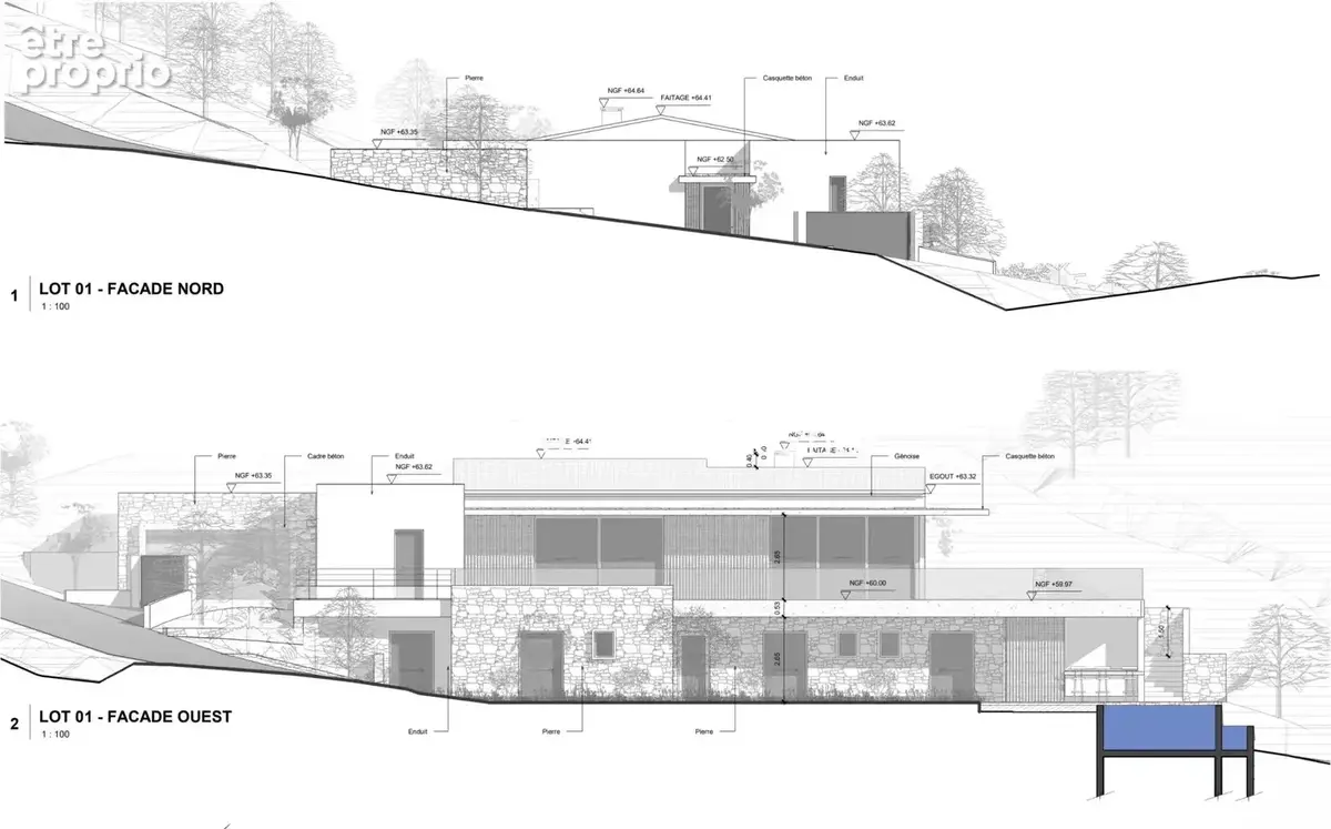 Ref 737 : terrain avec permis de construire – grimaud - photo 12