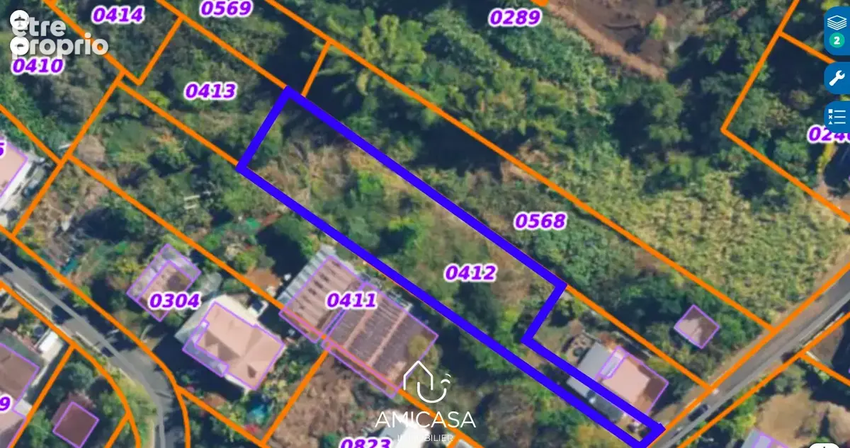 Photo Terrain à Saint-Paul au prix de 145 000€