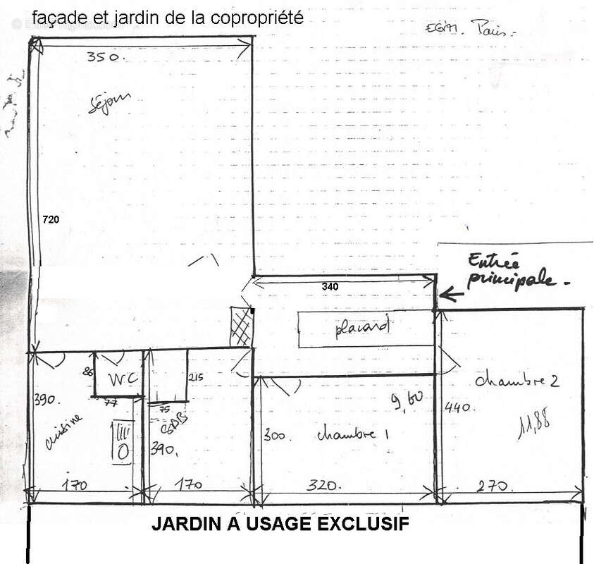 Appartement à DEAUVILLE