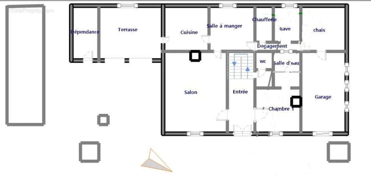Maison de caractère avec 4 chambres sur 'environ 7318 m². - photo 54