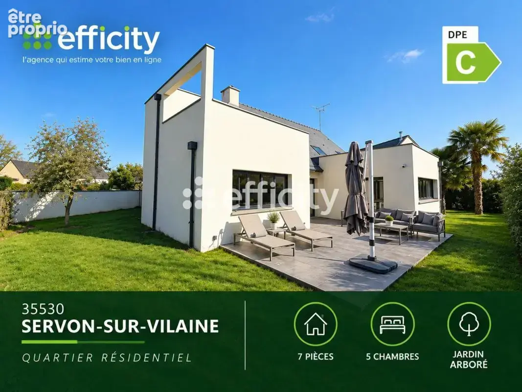 Maison 7 pièces 206 m² à vendre à Servon-Sur-Vilaine (35530) - photo 1