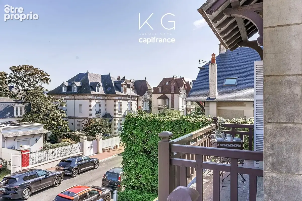 Deauville hypercentre, triangle d'or, appartement de charme 83 m2 avec 2 chambres (3 possibles) dans une villa typique deauvilla - photo 10