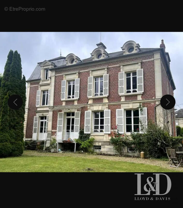 la façade arrière - Maison à MOUY