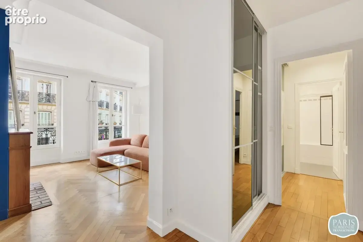 Paris 8ème - Bel appartement Haussmannien de 62,18m2 Carrez - photo 6