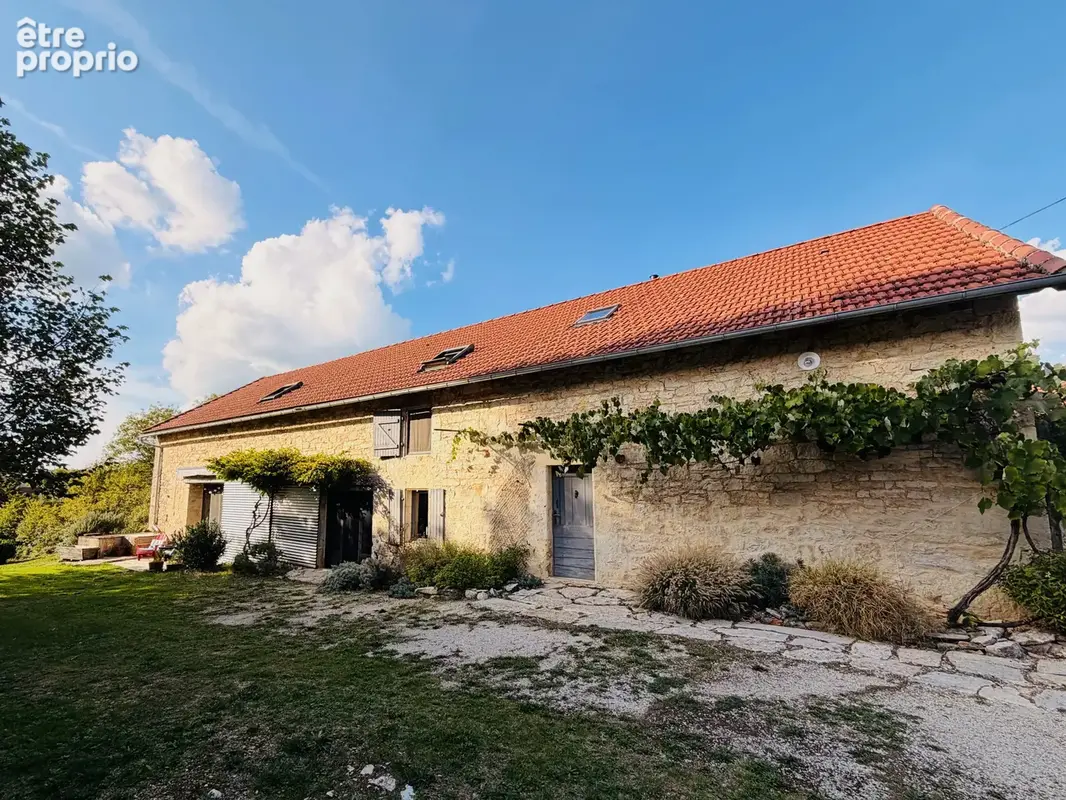 Magnifique grange en pierre rénovée, 4 chambres et piscine chauffée, près de Labastide-Murat - photo 1