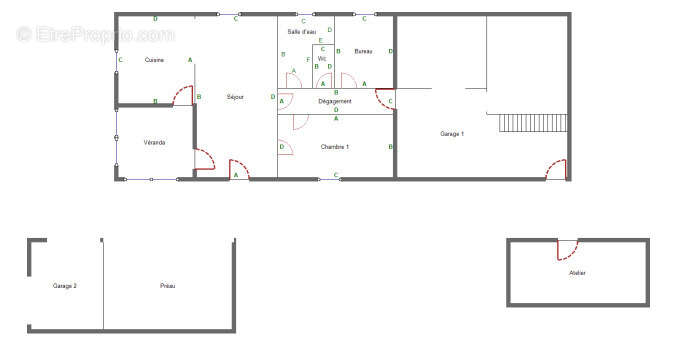 Maison à CHEF-BOUTONNE