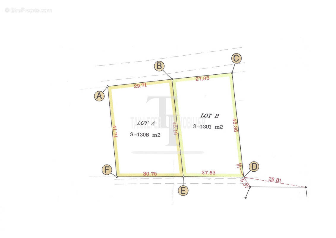 Terrain à ANTONNE-ET-TRIGONANT