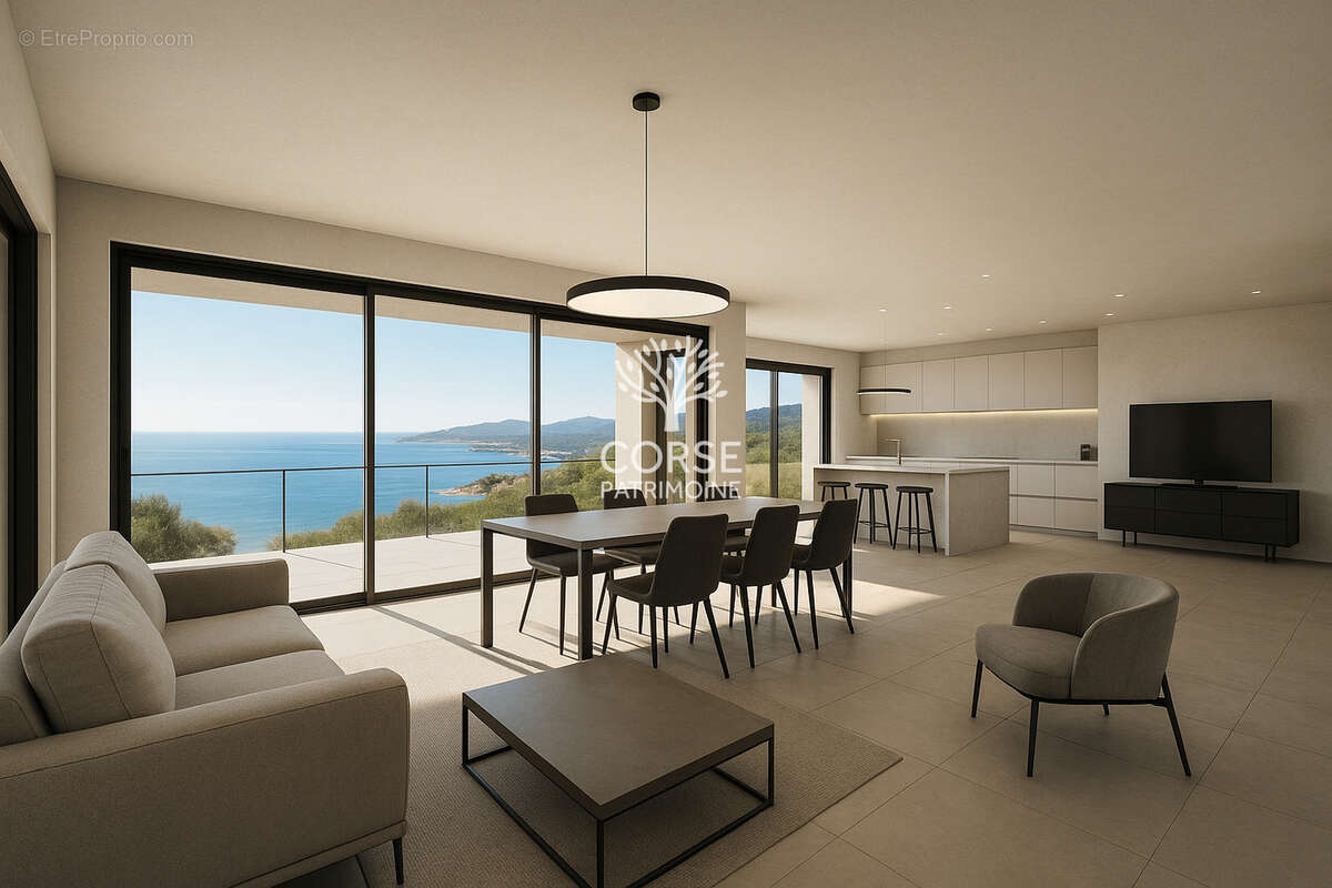 Villa contemporaine T6 avec vue mer panoramique et piscine à débordement - photo 2