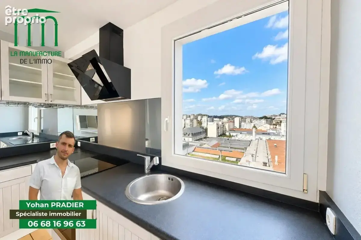 Appartement T4 - 3 Chambres - Dernier étage - Balcon - Garage/ Prox. Bellevue-La Rivière - photo 12