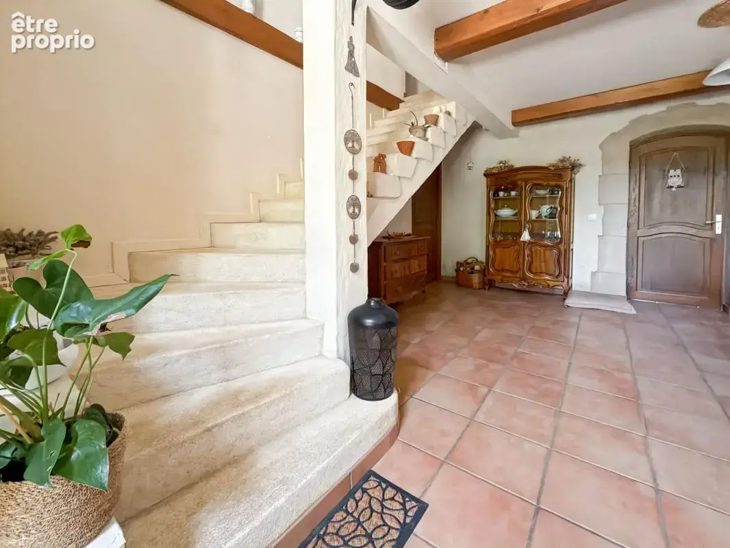 Corps de Ferme à vendre alixan - 322m² - étang - piscine - terrain - photo 9