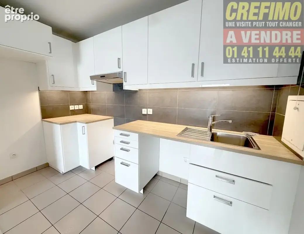 Trois pièces + balcon + parking à vendre à Asnières - Agence immobilière CREFIMO - photo 4