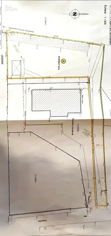 Terrain plat 655m² - photo 3