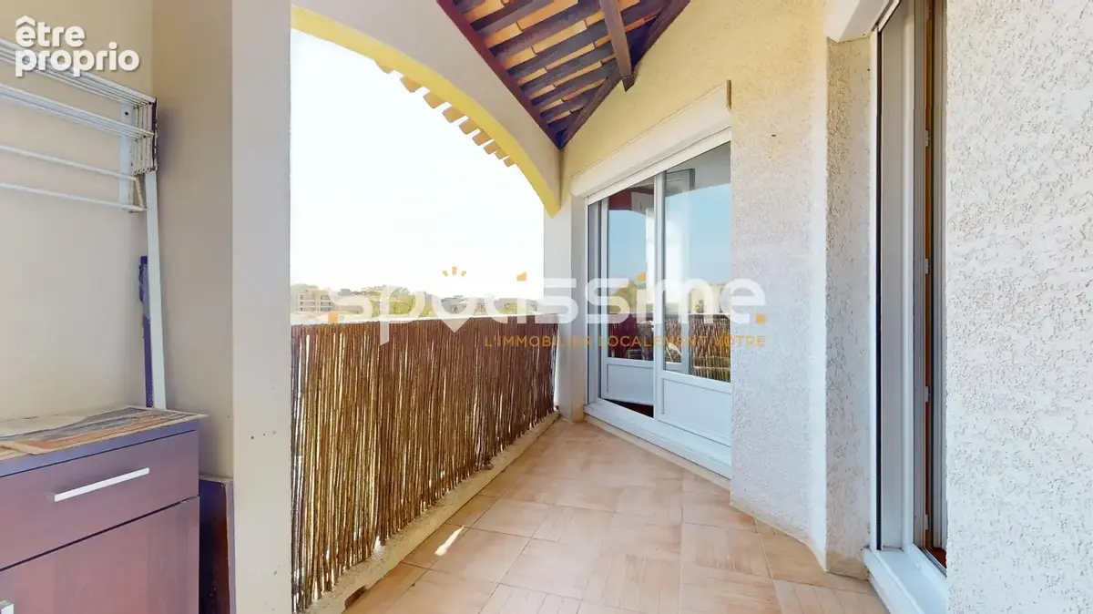 Le cap d'agde  richelieu  t3 d'environ 68 m²  terrasse sans vis-à-vis  parking  accès direct plage - photo 3