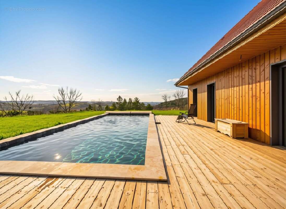 Maison Contemporaine à Ossature Bois de Haute Qualité – Classe Énergétique A+ avec Piscine au cœur du Périgord Noir - photo 2