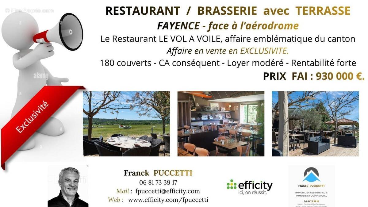Commerce à FAYENCE