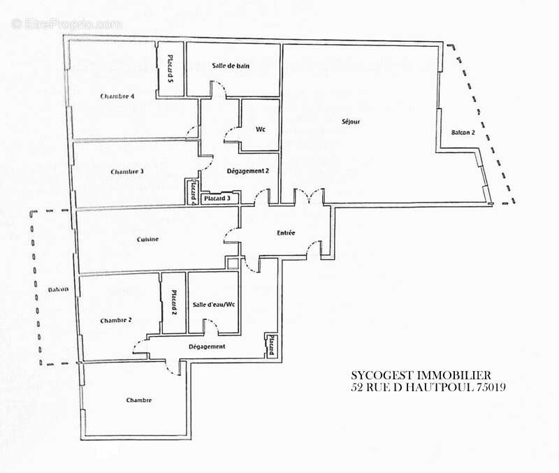 Appartement à LES LILAS