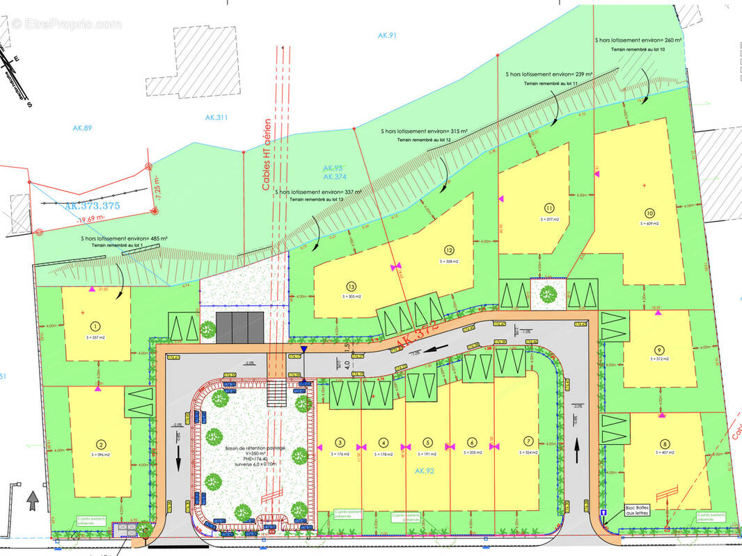 Terrain à VILLELAURE