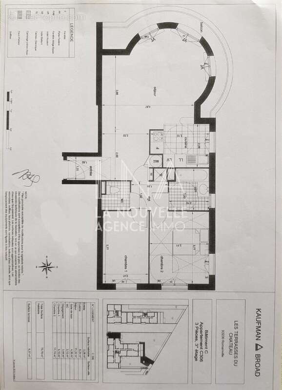 Appartement à ROMAINVILLE