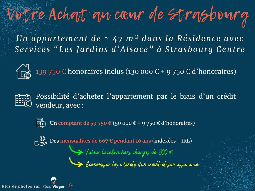 Appartement à STRASBOURG