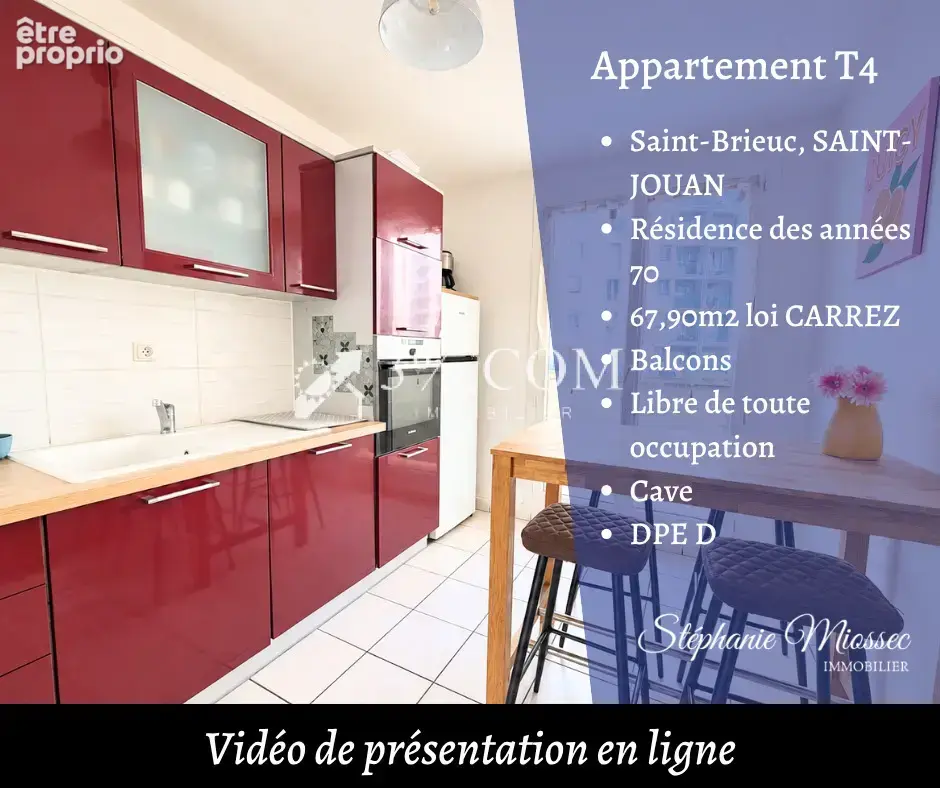Appartement à SAINT-BRIEUC