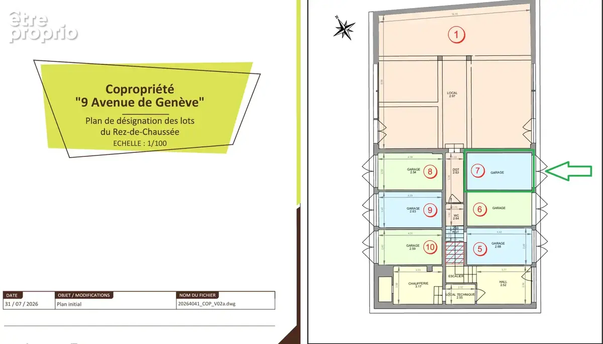 Garage à vendre   saint-julien-en-genevois   avenue de genève   11 m2 - photo 4