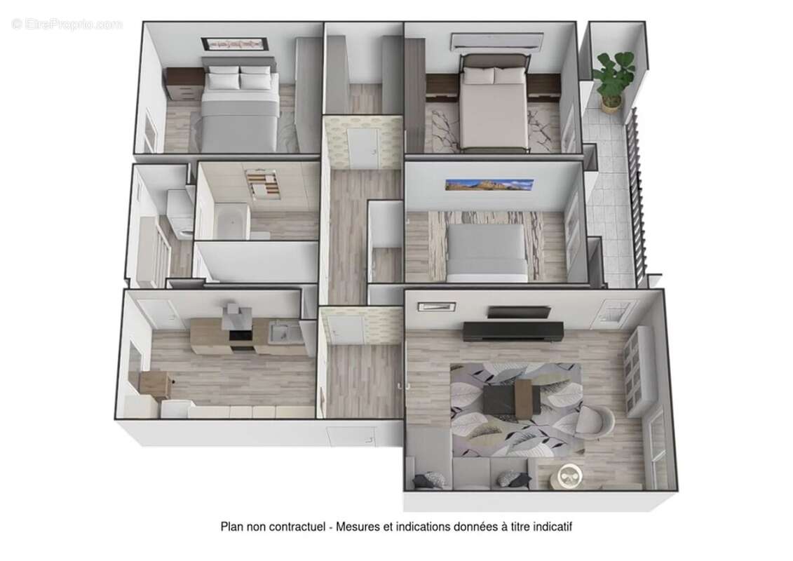 Appartement à BRETIGNY-SUR-ORGE