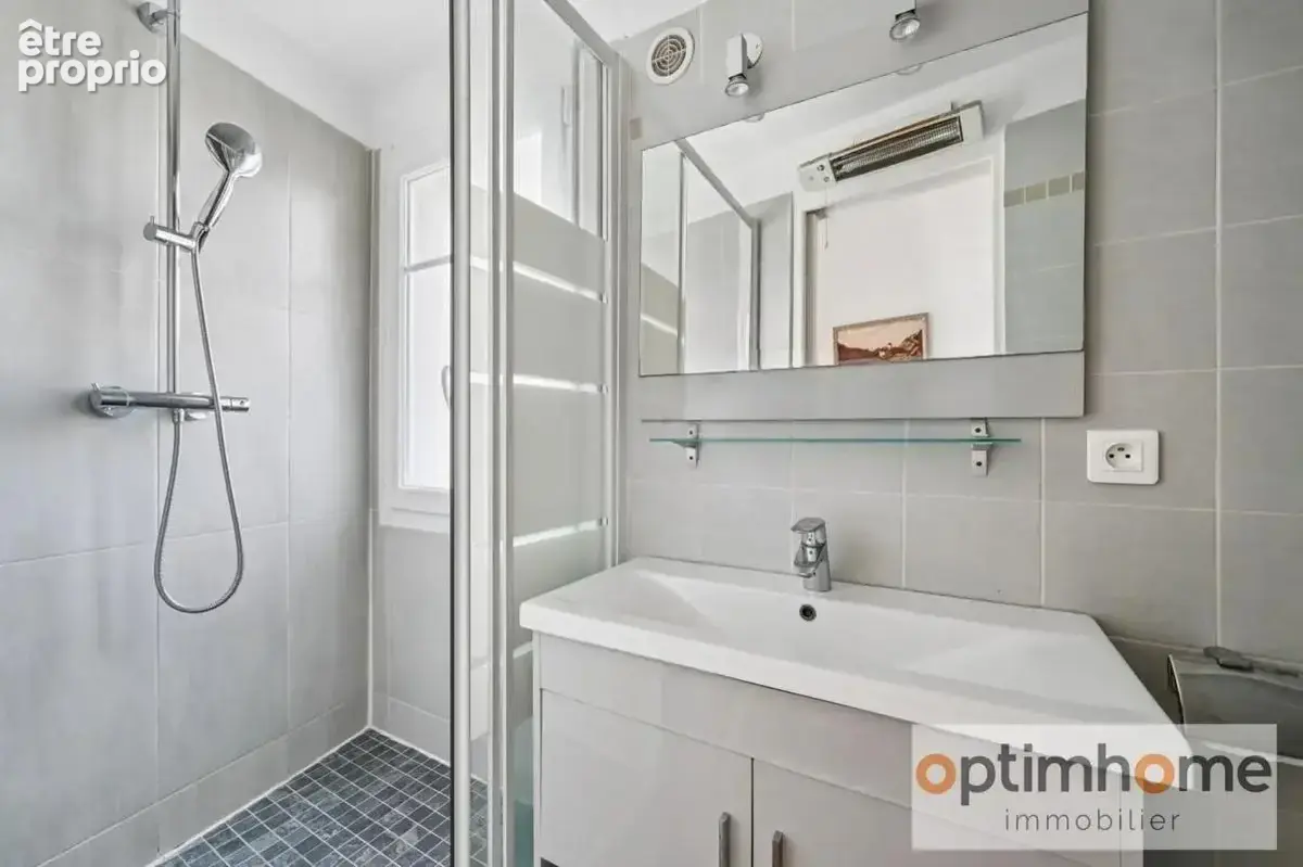Appartement à vendre 2 pièces - auteuil / jasmin - paris xvième -  dernier étage – grand balcon – vue dégagée - photo 13