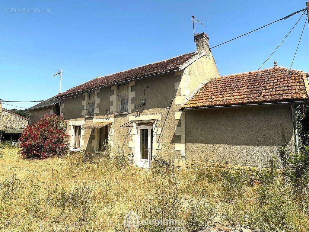 Proche de Richelieu, maison de campagne avec dépendances. - Maison à NUEIL-SOUS-FAYE