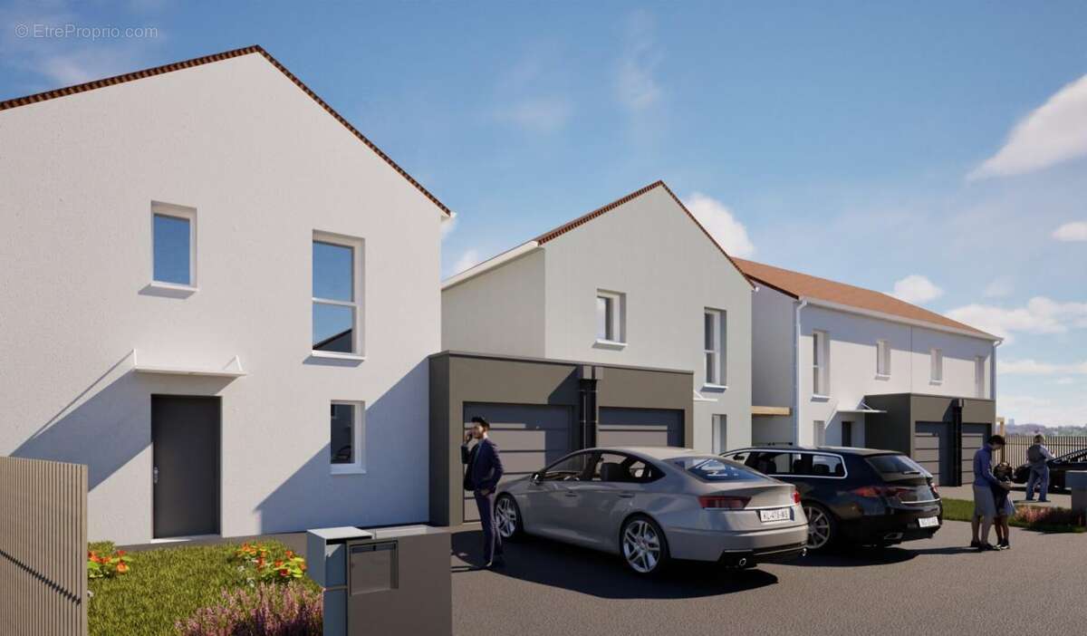 Location-Acession - Maison Neuve de Type 4 de 81 m² - Val de Moine à Cholet - photo 3