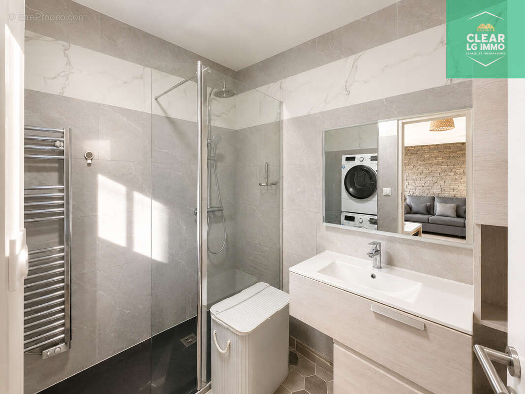 Appartement  2 chambres et jardin terasse - photo 6