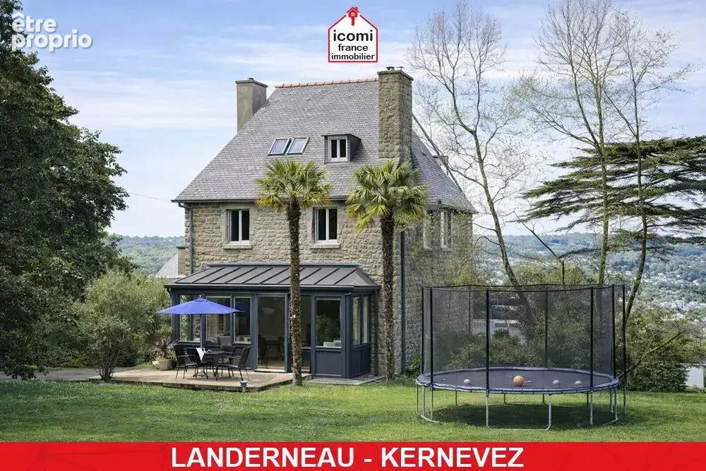 Finistere - landerneau (29800) - a vendre - propriete de 200m² - espace vie 100m² - 5 chambres - terrain 3000m² - coup de coeur  - photo 2