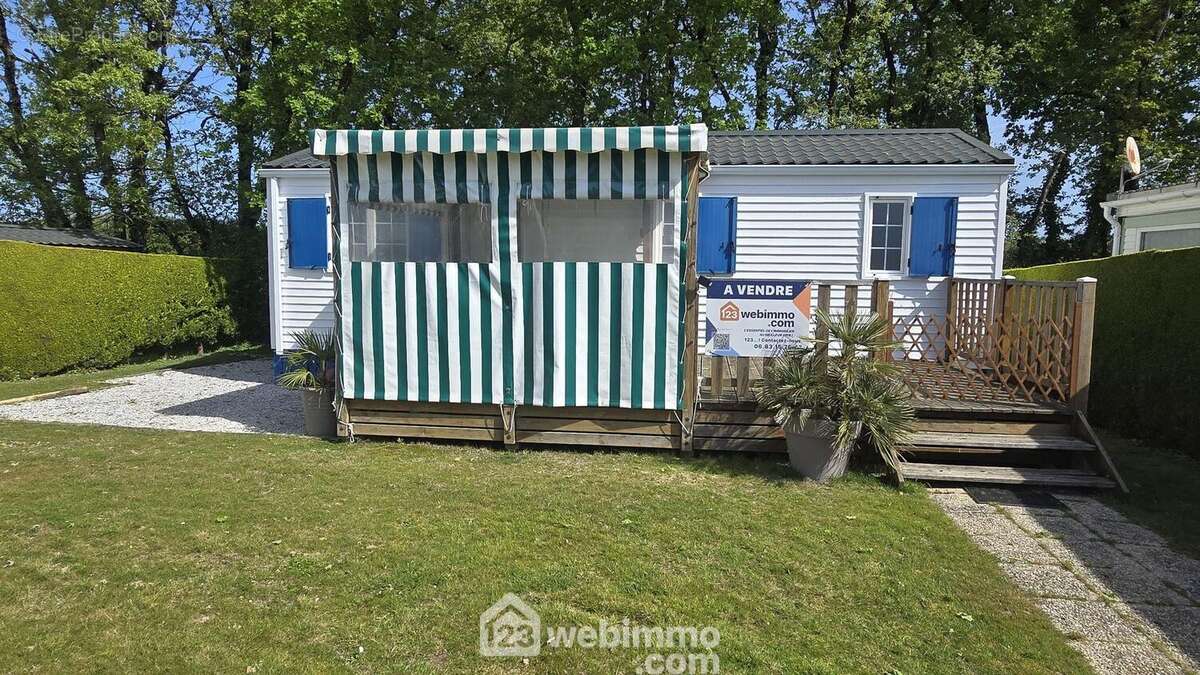 Mobilhome pour 4 personnes - Maison à TALMONT-SAINT-HILAIRE