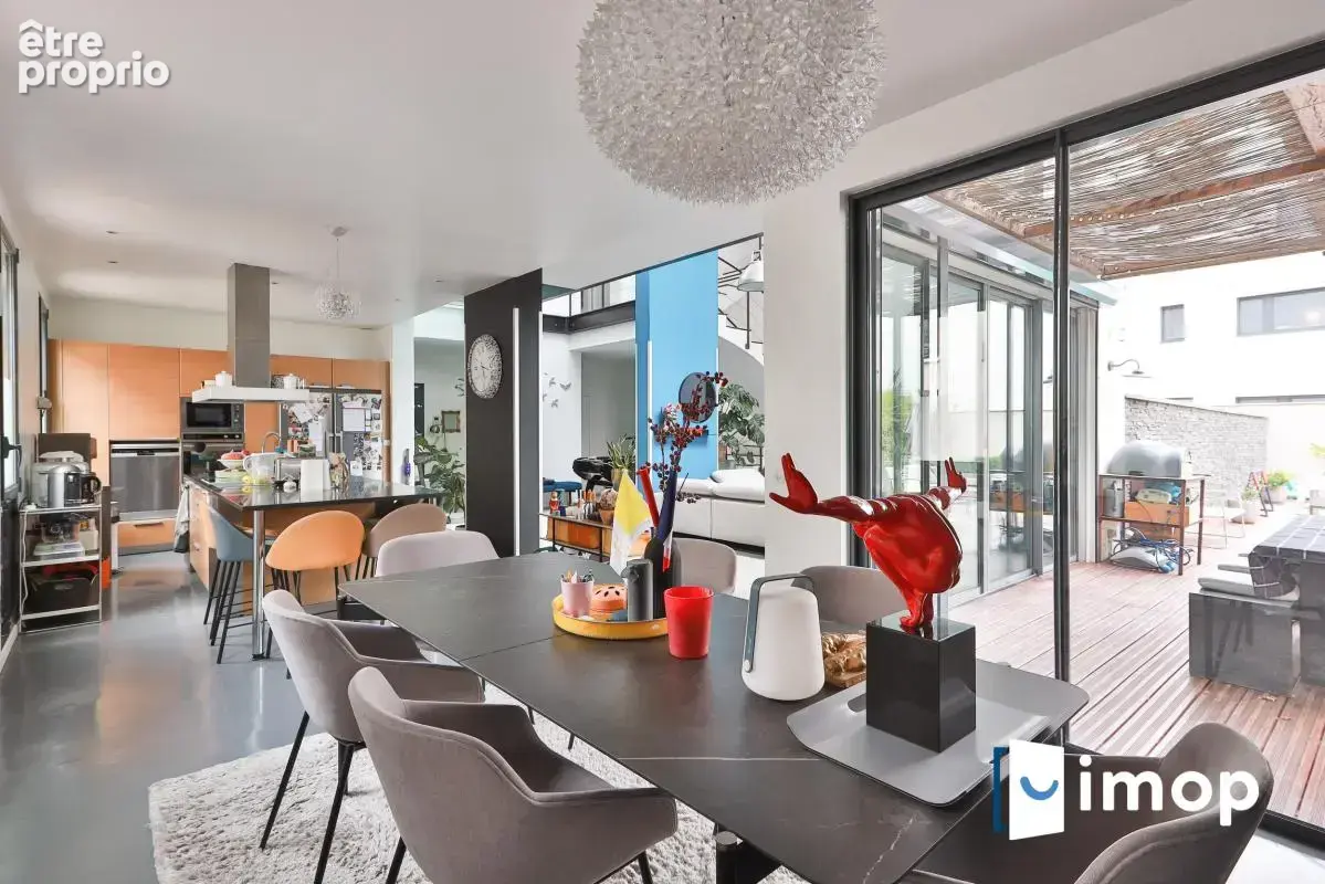 Île saint-germain – remarquable maison d’architecte avec piscine et terrasse - photo 8