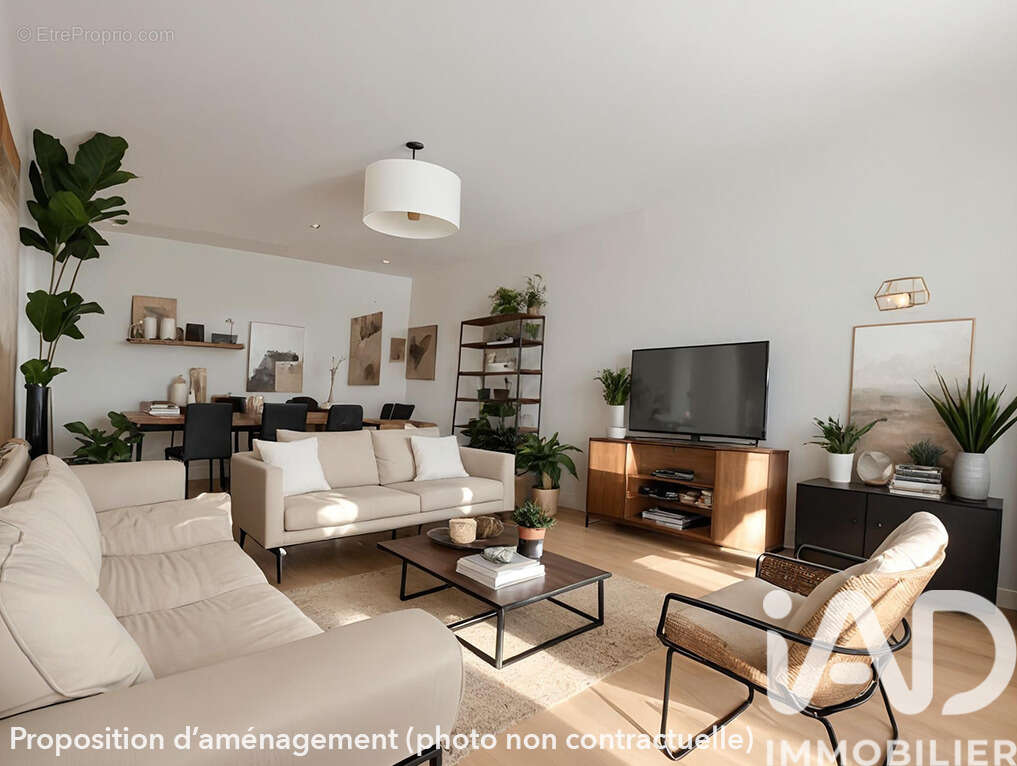 Appartement 54 m² à Cachan  - photo 3