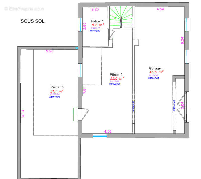 Maison à COLLONGES-AU-MONT-D&#039;OR