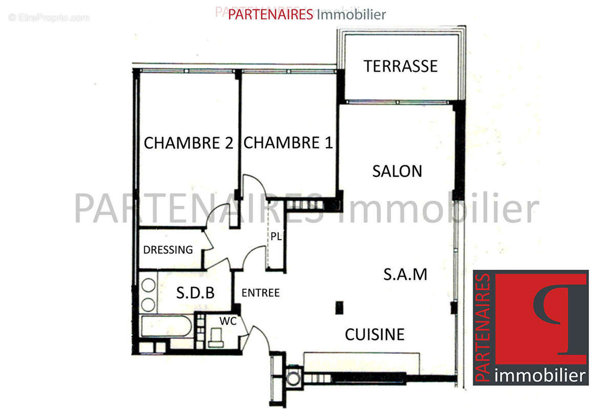 Appartement à LE CHESNAY